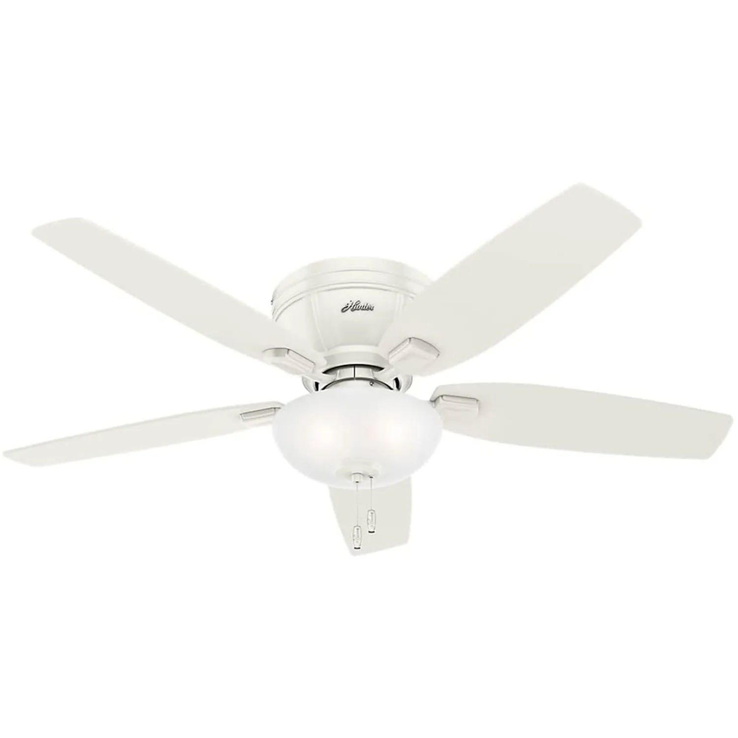 Hunter 52 inch Kenbridge Fresh White Ceiling Fan with Light