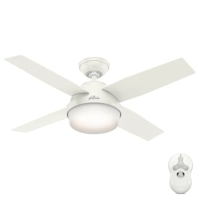 Hunter 44" Dempsey Ceiling Fan with Light - Noble Bronze - 59444