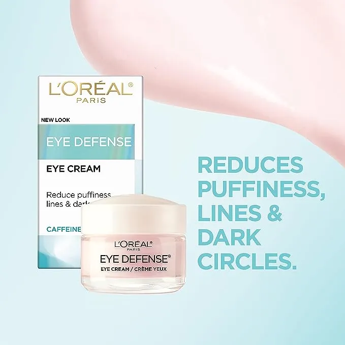 L'Oreal Paris Dermo Expertise Eye Defense Eye Cream, 0.5 fl oz