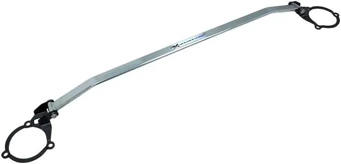 Megan Racing Front Upper Tower Brace Strut Bar (Steel/Aluminum Polish) (MR-SB-HYV11FU-1P)