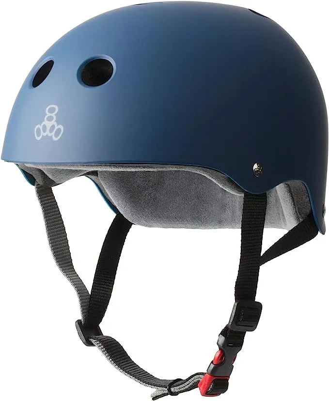 Triple Eight THE Certified Sweatsaver Helmet for Skateboarding, BMX, and Roller Skating