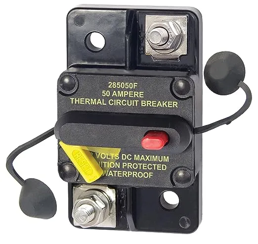 Blue Sea 285-Series Circuit Breaker - Surface Mount - 80 Amp 7186