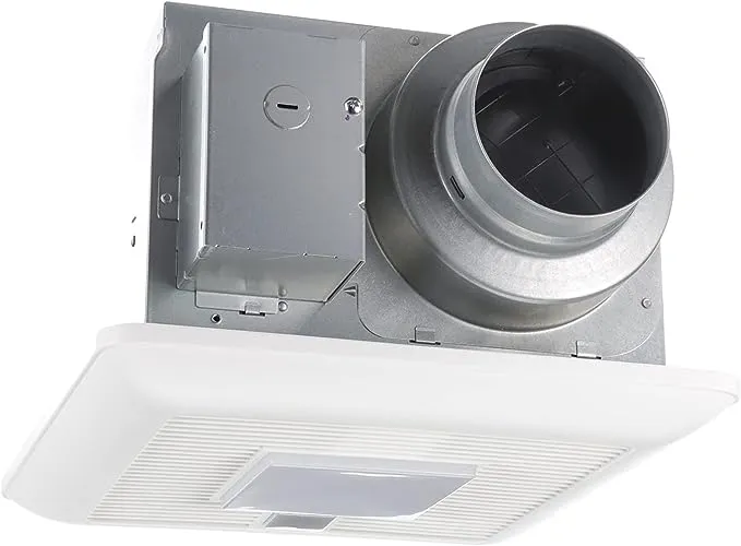 Panasonic FV-0511VQCL1 WhisperSense DC Ventilation Fan - Bathroom Fan with LED Light - 50-80-110 CFM