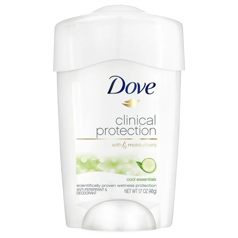 Dove Beauty Clinical Protection Cool Essentials Antiperspirant & Deodorant Stick - 1.7oz