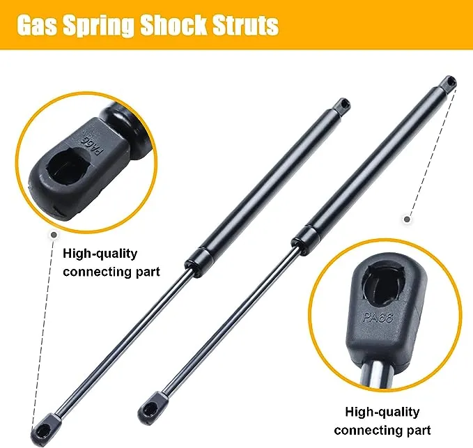 2 Pcs Gas Struts 35.43 Inch 80 lbs Prop Shock Lift Springs Rod Struts for RV Basement Door Tonneau Cover Lift Supports Window Lift Support C16-10944 C1610944