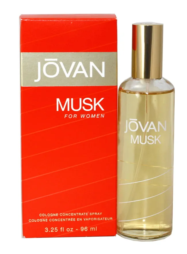 JOVAN MUSK by Jovan COLOGNE SPRAY 3.25 OZ for WOMEN