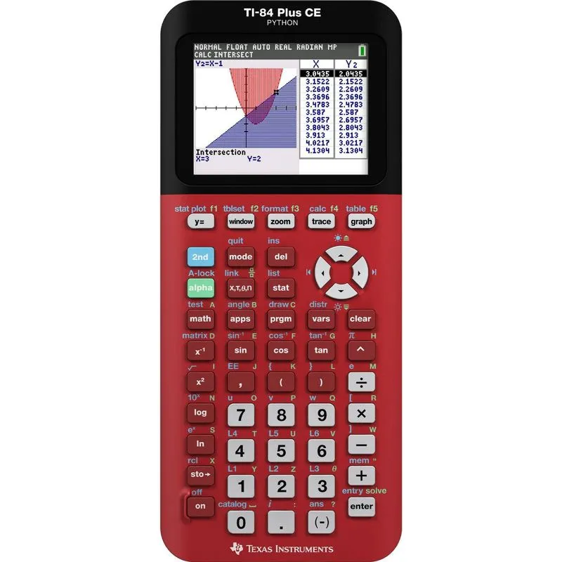 Texas Instruments TI-84 Plus CE Graphing Calculator