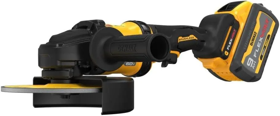 DEWALT 60V MAX* 7 in. Brushless Cordless Grinder with Kickback Brake Kit (DCG440X2)