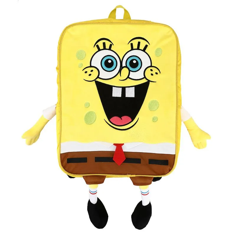 Spongebob SquarePants Spongebob Youth Plush Character Backpack