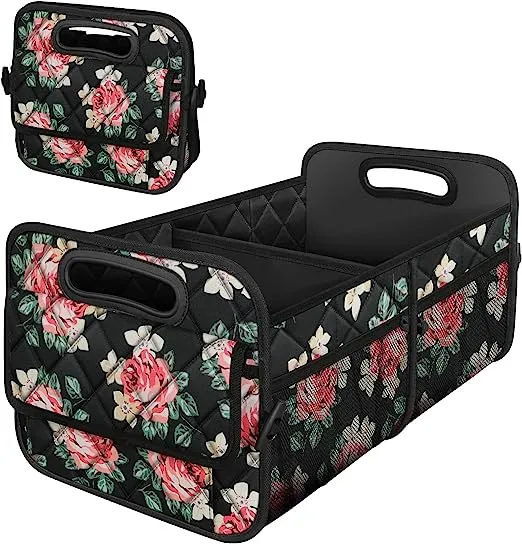 Deosk Car Trunk Organizer with 6 Big PocketCar Accessories for Women
