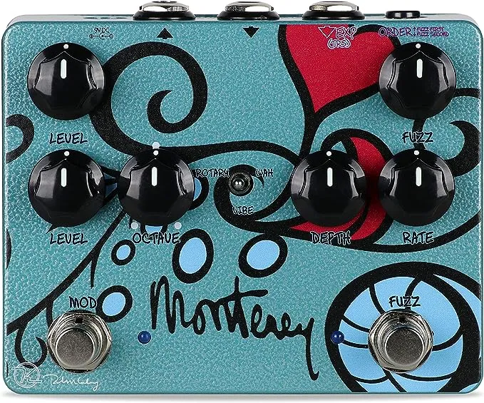 Keeley Monterey Fuzz Vibe Rotary Pedal