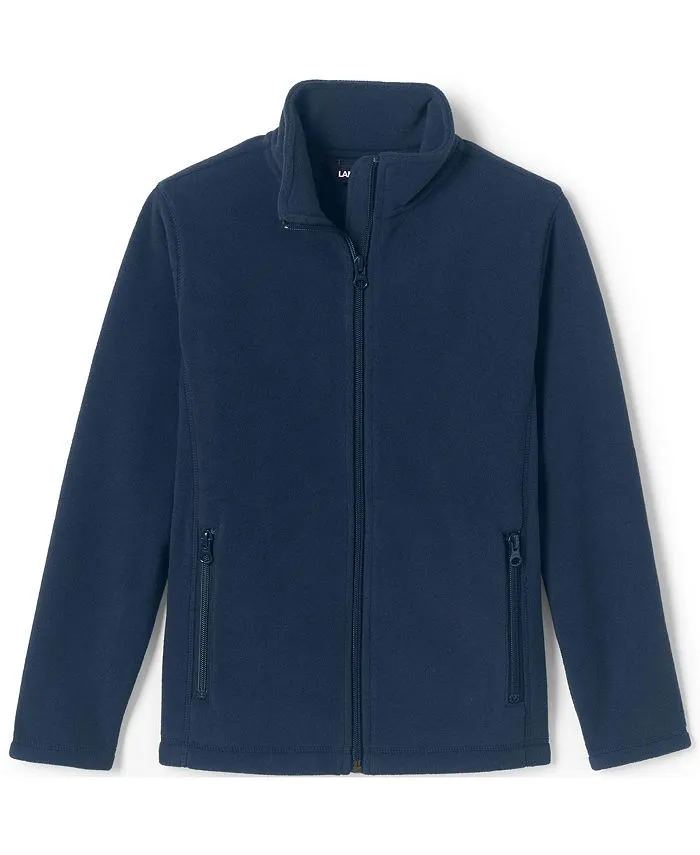 Lands' End Kids Mid-Weight Fleece Jacket