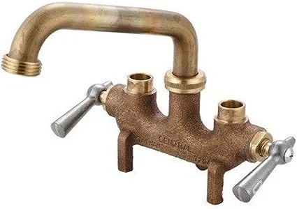 Central Brass Double Handle Laundry Faucet