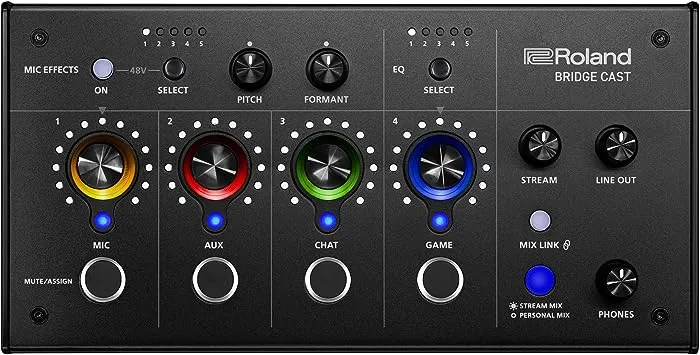 Roland Bridge Cast Dual Bus Audio Gaming Mixer