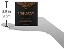 Persian Cold Wax Kit, Hair Removal Sugar Wax for Body Waxing Women & Men, 8 oz (240ml) wax, 20 strips, 2 spatulas.