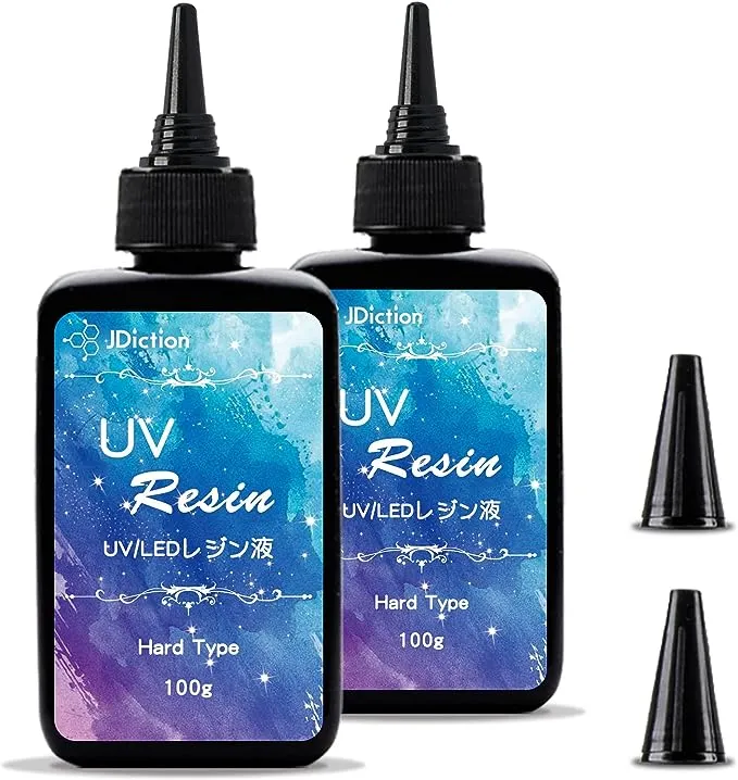 JDiction UV Resin 2 Pcs