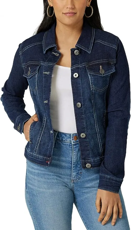 Wrangler Authentics Women's Stretch Denim Jacket