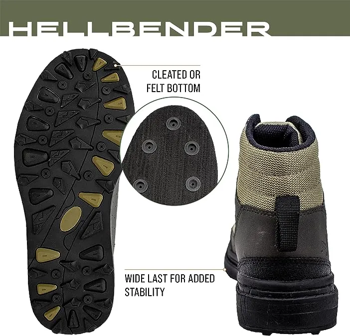 Frogg Toggs Hellbender Felt Sole Wading Shoe