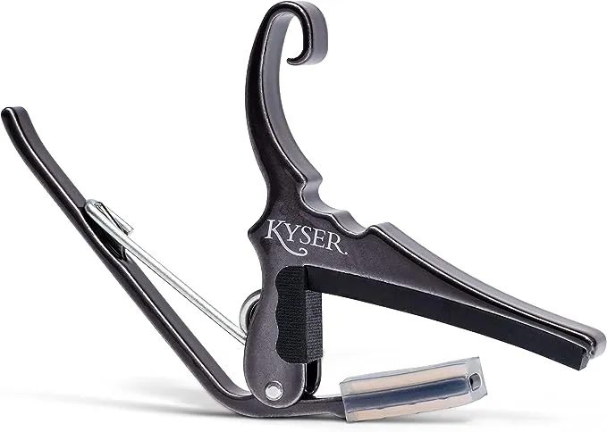 Kyser Quick-Change Acoustic Guitar Capo - Black