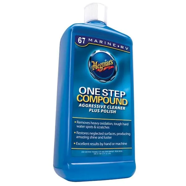 Meguiar's M6701 One Step Compound - 1 Gallon, Blue, 128 Fl Oz (Pack of 1)