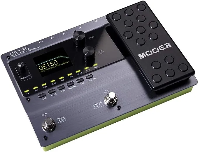 Mooer Ge150 Amp Modelling Multi Effects Pedal