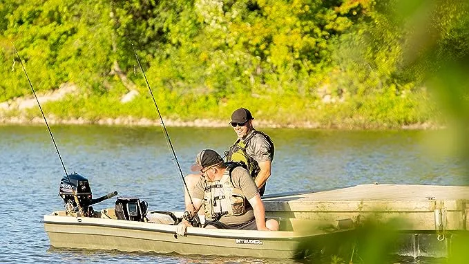 Pelican - Boat Intruder 12 - Jon Fishing Boat - 12 ft. - Great for Hunting/Fishing , Khaki / BeigePelican - Boat Intruder 12 - Jon Fishing Boat - 12 ft. - Gr…