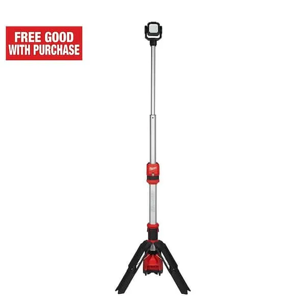 M12 12-Volt Lithium-Ion Cordless 1400 Lumen ROCKET LED Stand Work Light (Tool-Only)