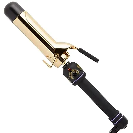 Hot Tools Pro Artist 24K Gold Curling Iron | Long Lasting, Defined Curls (1 in)