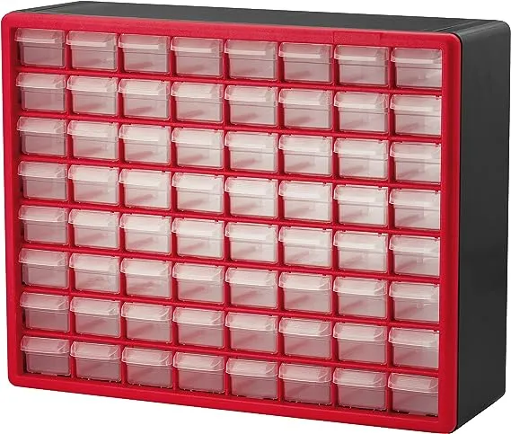 Akro-Mils 10164 64 Drawer Plastic Parts Storage Hardware and Craft Cabinet