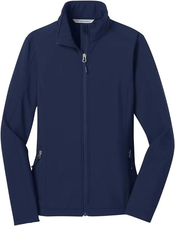 Port Authority L317 Ladies Core Soft Shell Jacket - Dress Blue Navy, L