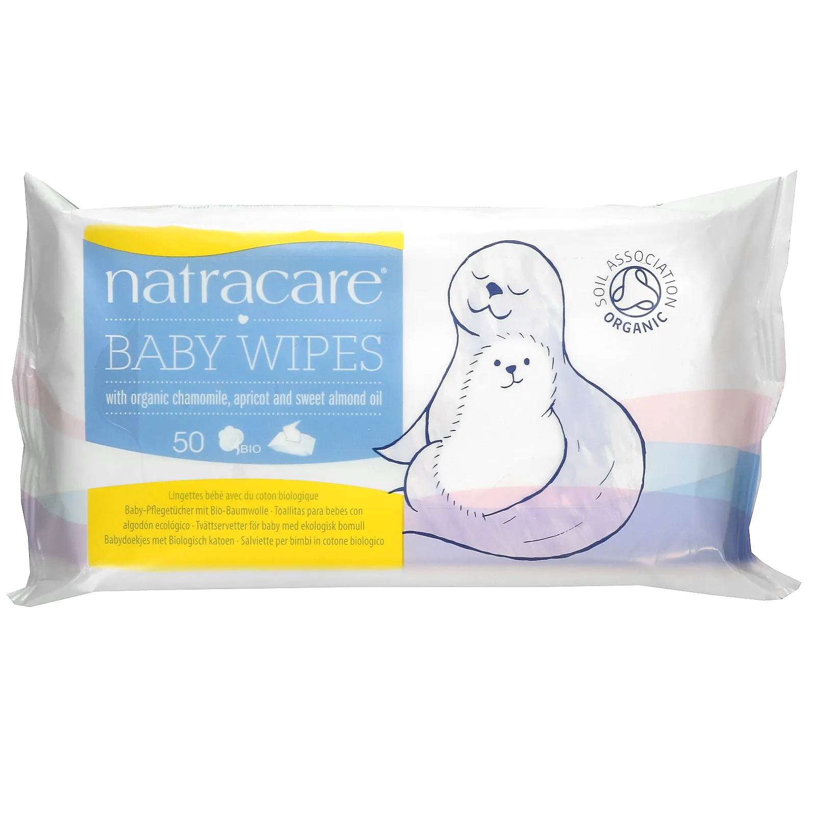 Natracare Organic Cotton Baby Wipes