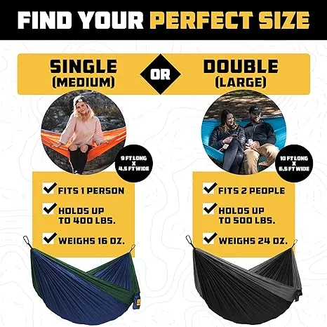 Wise Owl Outfitters Camping Hammock