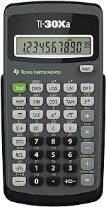 Texas Instruments TI-30Xa 10-Digit LCD Scientific Calculator