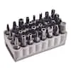 Klein Tools 32525 Tamperproof Bit Set, 32-Piece, Magnetic, TORX, Hex, Spanner, TORQ, Triwing Screwdriver Bits