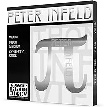 Thomastik Peter Infeld 4/4 Violin Strings Set with Platinum E