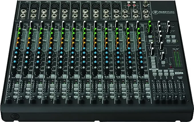 Mackie VLZ4 Series, 16 unpowered-audio-mixers, MultiColored (1642VLZ4)