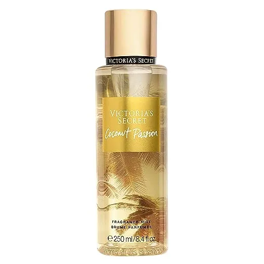 Victoria's Secret Coconut Passion Body Mist for Women, Perfume with Notes of Island Coconut and Warm Sands, Womens Body Spray, Beach Days Forever Women’s Fragrance - 250 ml / 8.4 oz