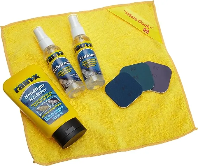 Rain-X Headlight Restoration Kit 2 Oz. Clear