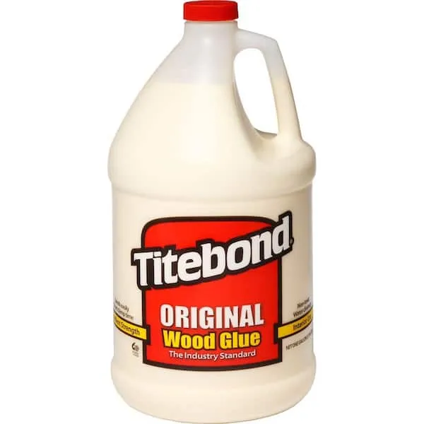 Titebond Original Wood Glue White, Interior Wood Adhesive (Actual Net Contents: 128-fl oz)