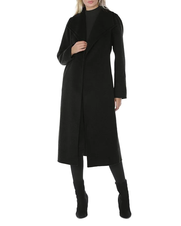 Double-Face Wrap Coat