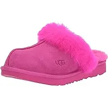 Girl's Cozy II Suede & Shearling Slippers, Kid