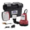 The Basement Watchdog 1/4 HP 2,000 gph Thermoplastic Dual Reed Switch Battery Backup Sump Pump