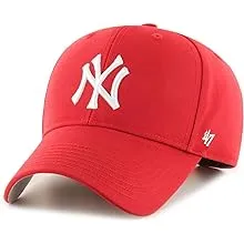 47 Brand Cap with a Visor Red One Size Boys