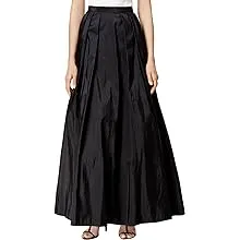 Alex Evenings Women's Long Ballgown Skirt, Black Taffeta, XLAlex Evenings Women's Long Ballgown Skirt, Black Taffeta…