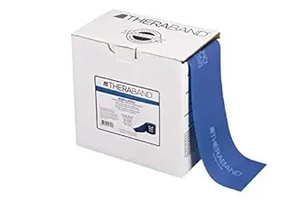 TheraBand Latex Free Exercise Band - Blue - Extra Heavy / 50 Yard Roll