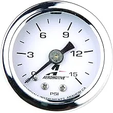 Aeromotive 0-15 15632 for PSI Fuel Pressure Gauge