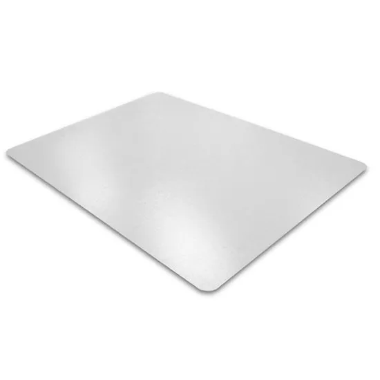 Valuemat Vinyl Rectangular Chair Mat for Hard Floor - 48" x 60"