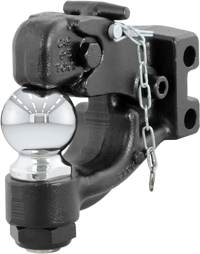 Curt 45920 Channel-Mount Ball & Pintle Combination