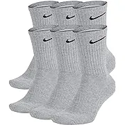 Nike Everyday Cushion Crew Socks, Unisex (Pack of 6 Pairs)