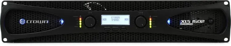 Crown Audio XLS 1502 Stereo Power Amplifier (525W at 4 Ohm)